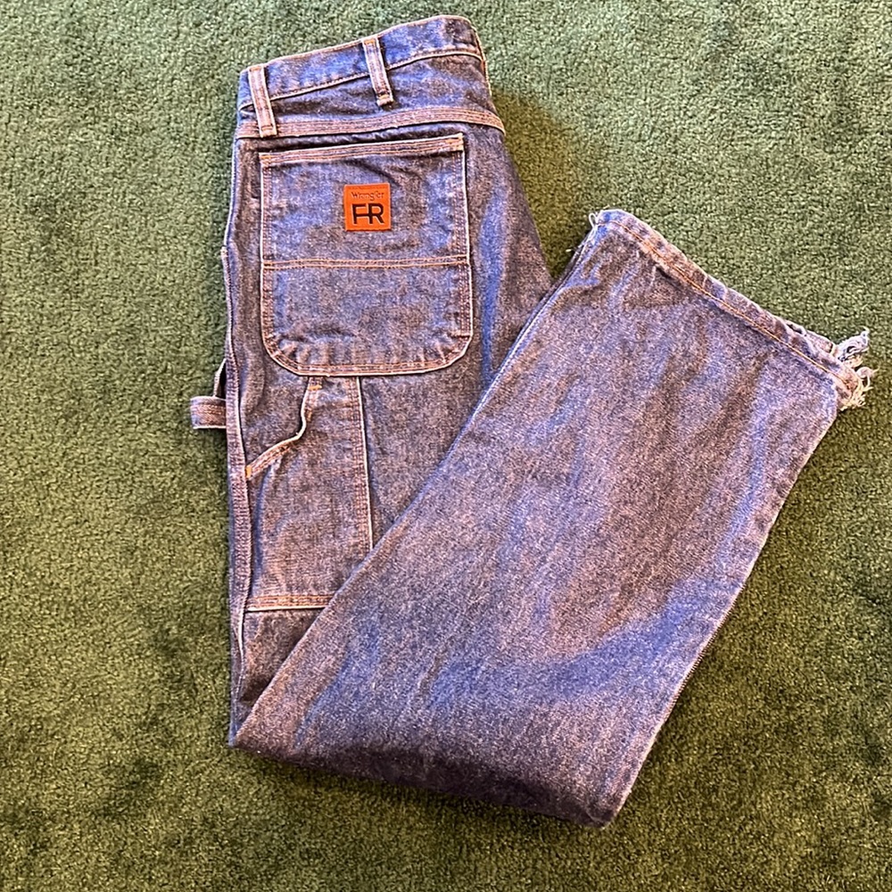 Wrangler FR mens carpenter jeans 34 x 32